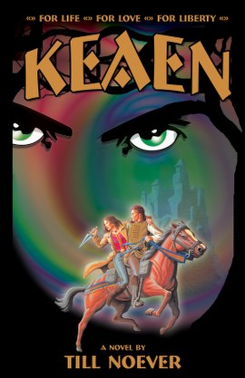 Keaen cover art by David Day and Jamie