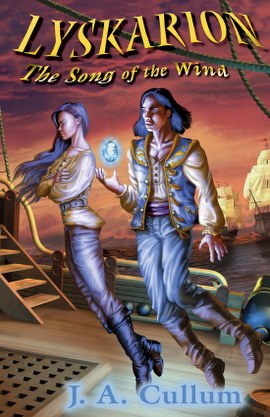 Lyskarion: The Song of the Wind (Book One in the Karionin Chronicles trilogy) cover art by Michael Dashow