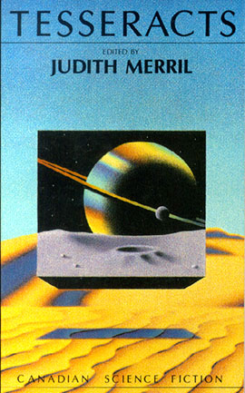 Tesseracts 01 (Candian Science Fiction) cover art by Ron Lightburn