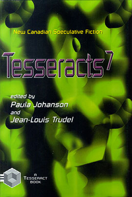 Tesseracts 07 (New Canadian Speculative Fiction) cover art by Gerry Dotto