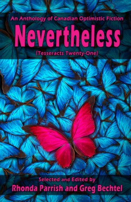 Tesseracts 21 (Nevertheless) cover art by boule13