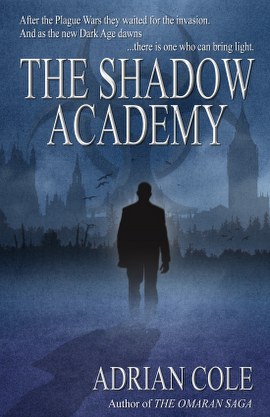 The Shadow Academy cover art by Neil Jackson