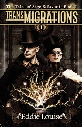 TransMIGRATIONS (Book I of The Tales of Sage & Savant) cover art by Darrin Geisinger