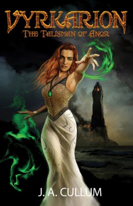 Vyrkarion: The Talisman of Anor (Book Three in the Karionin Chronicles trilogy) cover art by David Willicome